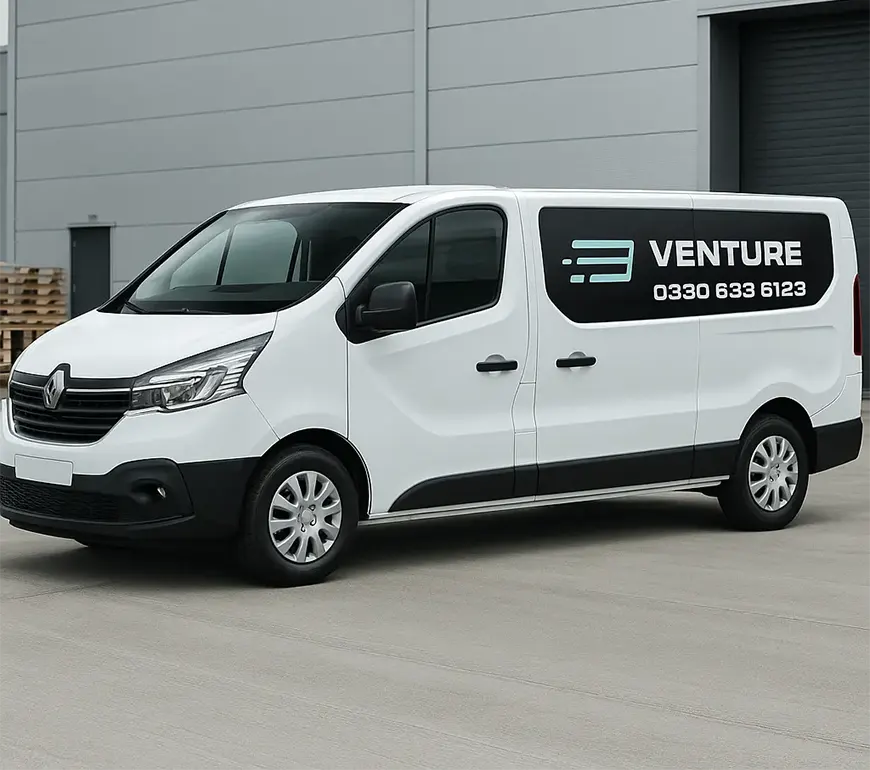 Venture Van at Location
