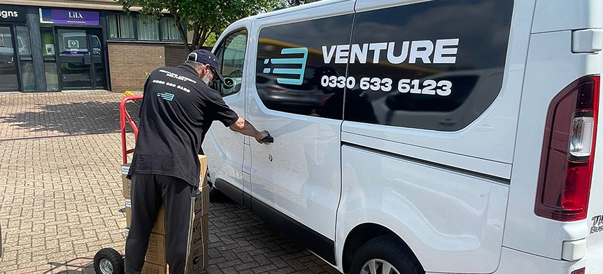 Venture Collecting from Customer